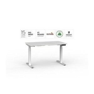 Agile Electric Single Sided Desk (3-column) 1200/1500/1800