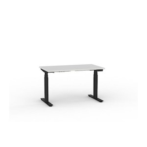 Agile Electric Single Sided Desk (3-column) 1200/1500/1800