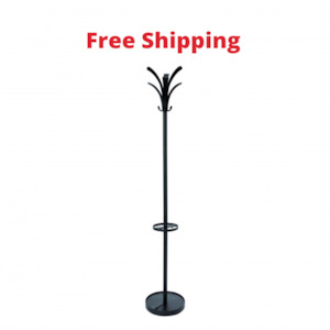 Alba Brio Coat Rack Black