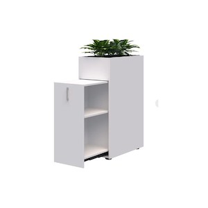 Products: Accent Mascot Personal Storage/Planter Unit