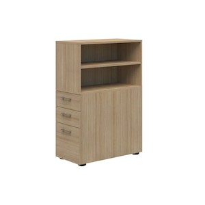 Accent Mascot Personal Storage (Drawers & Open Shelf)