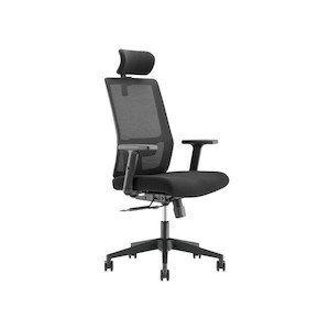 Buro Mantra Mesh Chair with Arms and Headrest