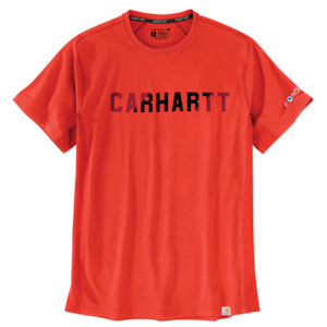 Carhartt FORCE Relaxed fit Midweight Block logo Graphic T-Shirt | 105203