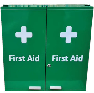 General: Double Door First Aid Cabinet Wall Mountable