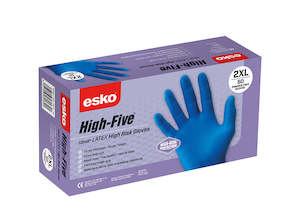 General: Esko High Five High Risk Latex Glove | Carton of 10 boxes