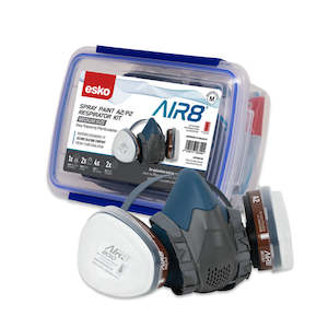 Esko AIR8 Spray Paint Clipbox Respirator Kit