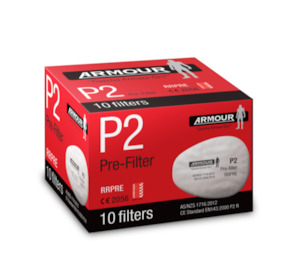 Armour | P2 Pre-filter | Box of 5 Pairs