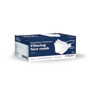 Respiratory Protection: Reynard | P2 Three-Fold FFP2 Filtering Face Mask | Box of 20 (3 piece)