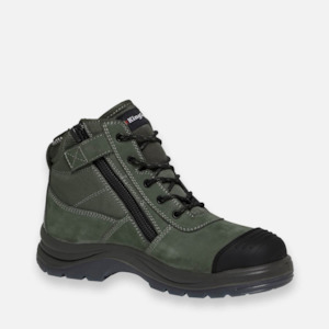 Safety Boots Footwear: King Gee | Tradie 130mm (5 inch) Side Zip Boot | K27110