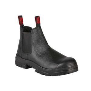 Safety Boots Footwear: Hard Yakka | Foundations Grit Pull On Steel Toe Safety Boot | Y60088