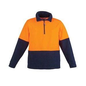 Syzmik Workwear | Hi Vis Half Zip Fleece Jumper | ZT460