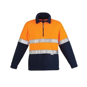 Syzmik Workwear | Hi Vis Fleece Jumper - Hoop Taped | ZT461