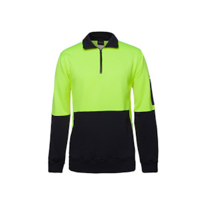 JBs Wear | Hi Vis 330G 1/2 Zip Fleece | 6HVPZ