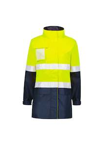 Hi Vis Wet Weather Jackets Coats: Syzmik | Womens Hi Vis Ultralite Waterproof Jacket | ZJ757