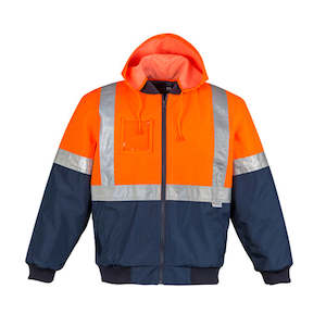 Syzmik Workwear | Mens's Hi Vis Quilted Flying Jacket | ZJ351