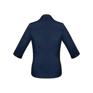 Womens Workwear Hi Vis Clothing: Biz Collection | Ladies Monaco 3/4 Sleeve Shirt | S770LT