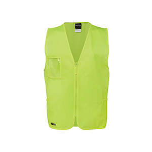 Hi Vis Vests 1: JBs Wear | Hi Vis Zip Safety Vest | 6HVSZ