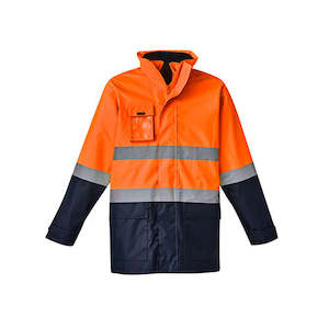 Hi Vis Jackets: Syzmik Workwear | Mens Hi Vis Basic 4 in 1 Waterproof Jacket | ZJ220