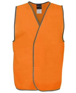 JBs Wear | Hi Vis Safety Vest | 6HVSV