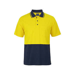 JBs Wear | Hi Vis Short Sleeve Cotton Pique Trad Polo | 6HVQS