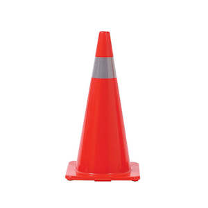 Traffic Management: Esko | Reflective 700mm Traffic Cone