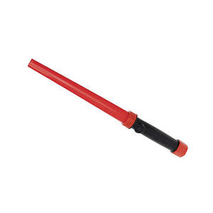 Traffic Management: Esko | LED Red Traffic Signalling Baton | Carton of 12