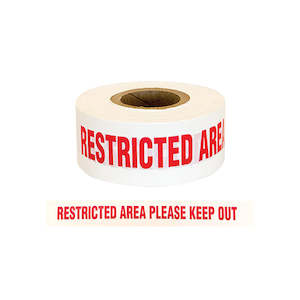 Esko | Restricted Area Please Keep Out Barrier Warning Tape