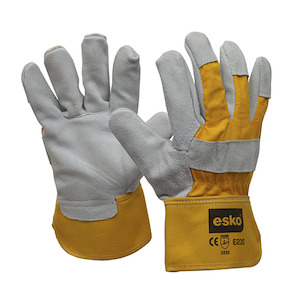 Leather Gloves 1: Esko | Handyman Rigger Glove | 60 Pairs