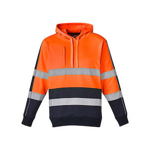 Sweatshirts Hoodies Womens: Syzmik Workwear | Unisex Hi Vis Stretch Taped Hoodie | ZT483