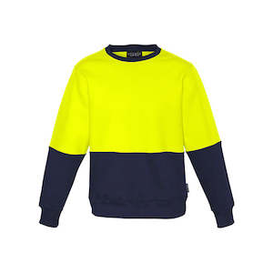 Sweatshirts Hoodies Womens: Syzmik Workwear | Unisex Hi Vis Crew Sweatshirt | ZT475