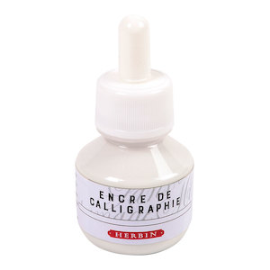 Herbin Calligraphy Ink 50ml White