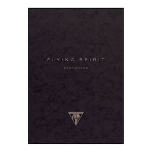 Flying Spirit Sketch Pad 16x21cm Black