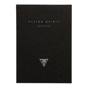 Flying Spirit Sketch Pad A4 Black