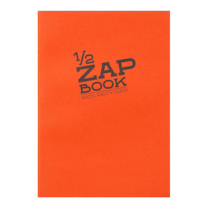 Stationery: Half Zap Book A5 Recycled Assorted