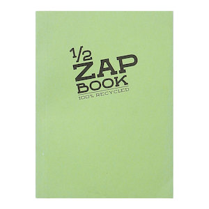 Half Zap Book A6 Recycled Assorted