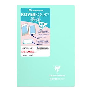 Koverbook Blush A5 Lined Mint