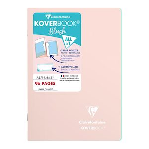 Koverbook Blush A5 Lined Powder Pink