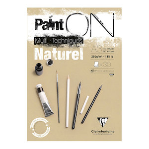 Stationery: PaintON Pad Natural A3 30sh