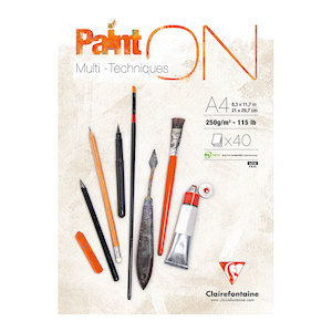 PaintON Pad White A4 40sh