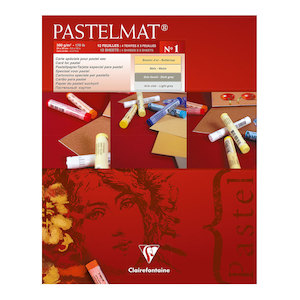 Pastelmat Pad No. 1 24x30cm 12sh