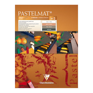 Stationery: Pastelmat Pad No. 2 18x24cm 12sh