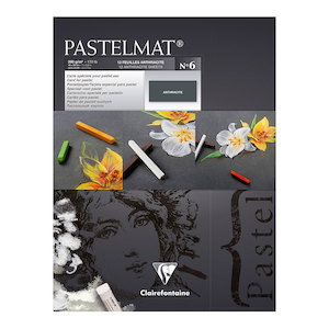 Stationery: Pastelmat Pad No. 6 Anthracite 18x24cm