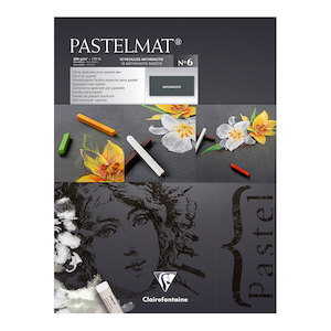 Stationery: Pastelmat Pad No. 6 Anthracite 30x40cm