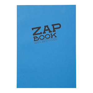 Stationery: Zap Book A4 Recycled Assorted