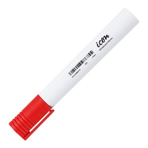 Icon Whiteboard Marker Bullet Tip Red