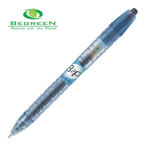 Pilot BeGreen Bottle-2-Pen Gel Fine Black (BL-B2P-7-B-BG)