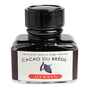 Stationery: Herbin Writing Ink 30ml Cacao du Bresil