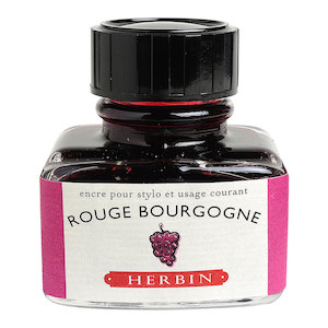 Herbin Writing Ink 30ml Rouge Bourgogne