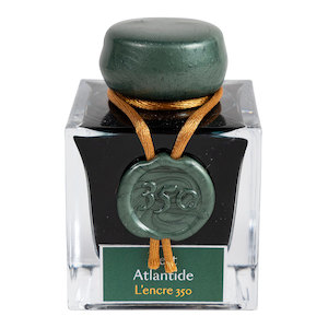 Stationery: Jacques Herbin 350th Anniversary Ink 50ml Atlantis Green