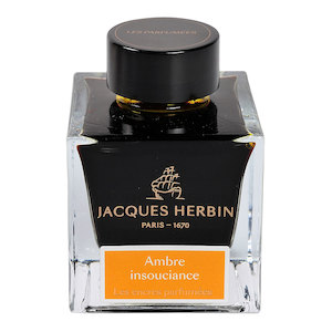 Stationery: Jacques Herbin Scented Ink 50ml Ambre Insouciance